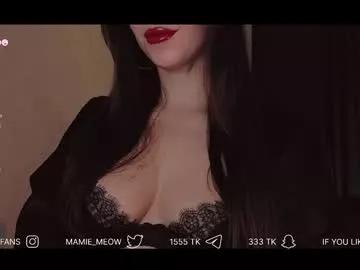 mamiemeow on Chaturbate 