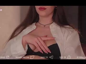 mamiemeow on Chaturbate 