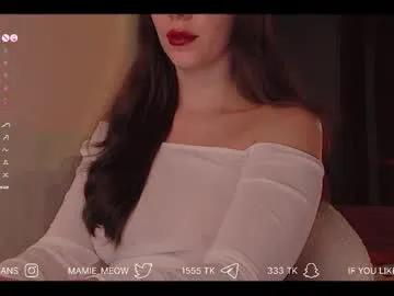 Chaturbate mamiemeow is Freechat mamiemeow — Obey and pay and we will get along just fine Show me how you will please me, favorite pattern 119tk - You are so sexy, Goddess - #goddess #sph #mistress #chastity #femdom