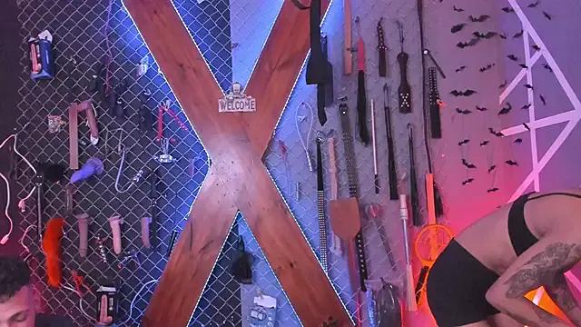 Warick_and_Aria_bdsm_ — Jumping plus machine x 5 min