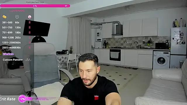 ZackFraser — Cum on abs / chest